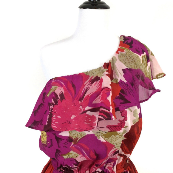 ❤️SOLDFIRE Los Angeles One Shoulder Blouson Dress - Picture 2 of 6